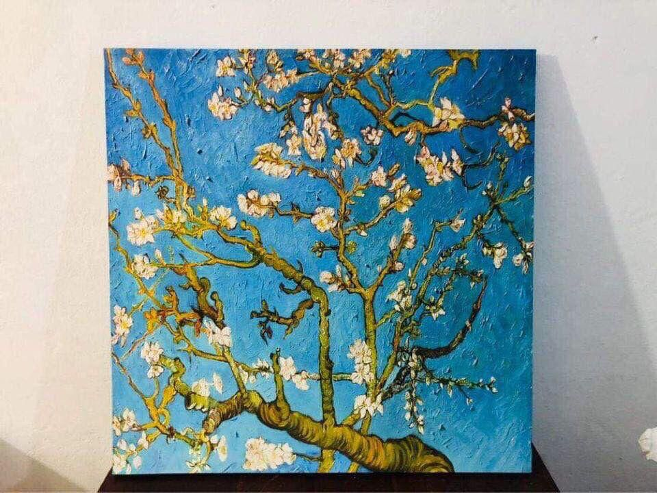 Branches en Fleur 80x80 cm
