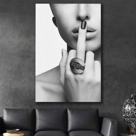 Silence Glamour 90x60 cm
