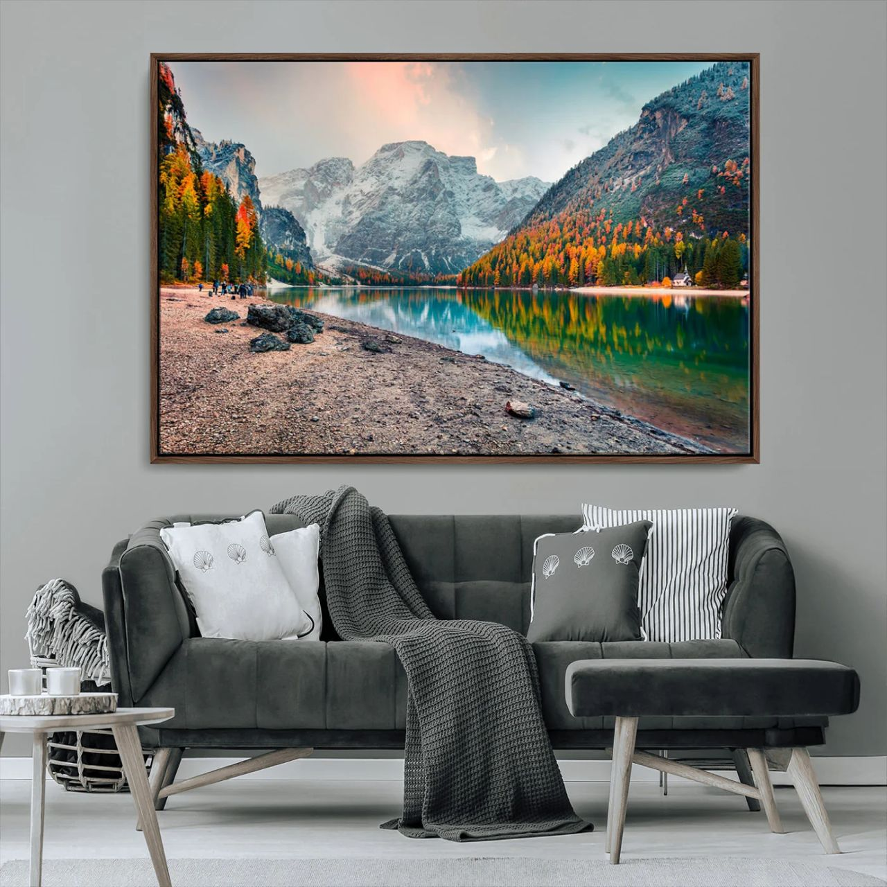 Rivage des Montagnes 120x70 cm 