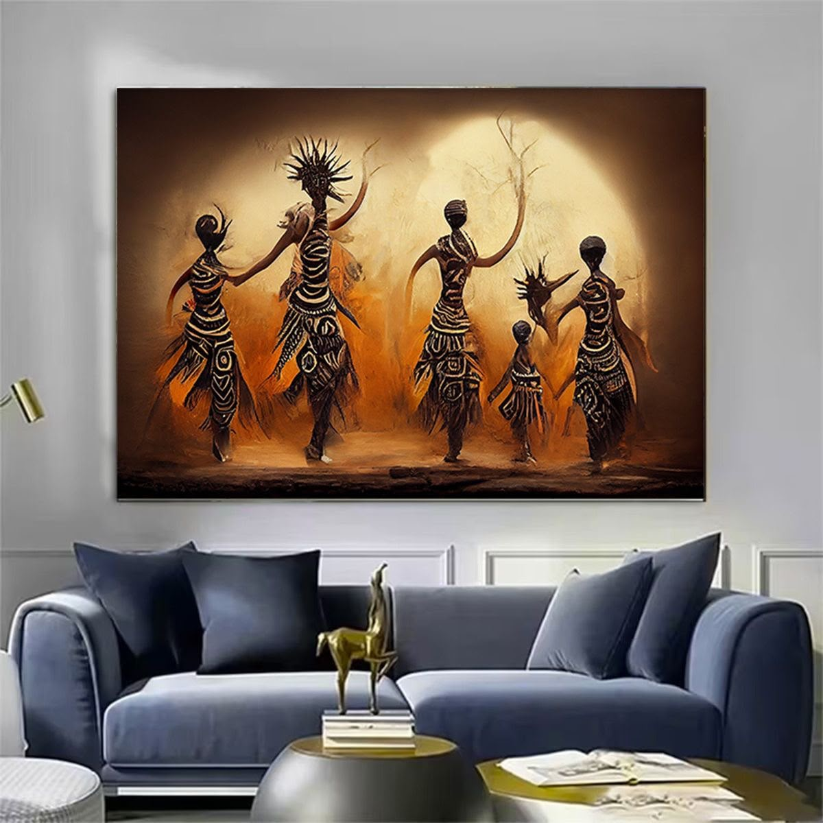 Danse des Ancêtres 120x70 cm