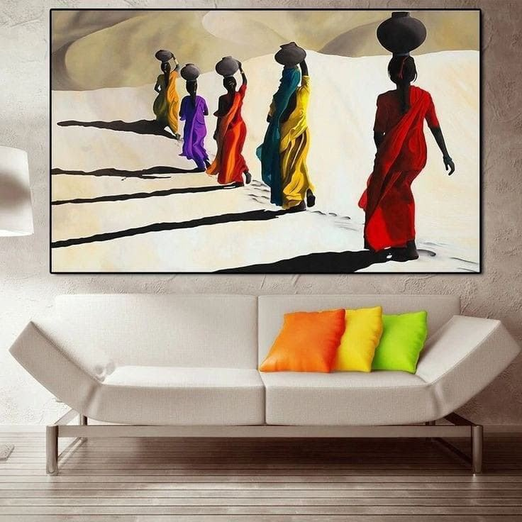 Marche des Élégantes 120x70 cm 