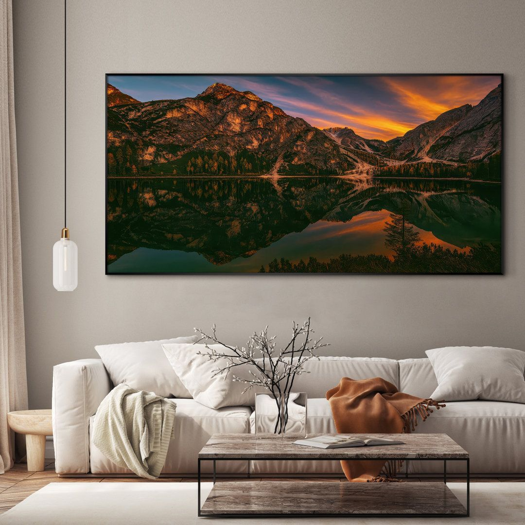 Coucher de Soleil sur le Lac