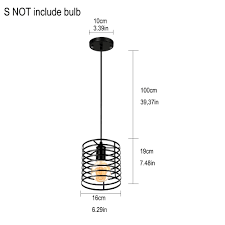Suspension Cage Noire