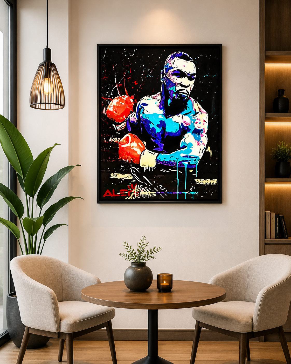 Mike Tyson 90x60 cm 