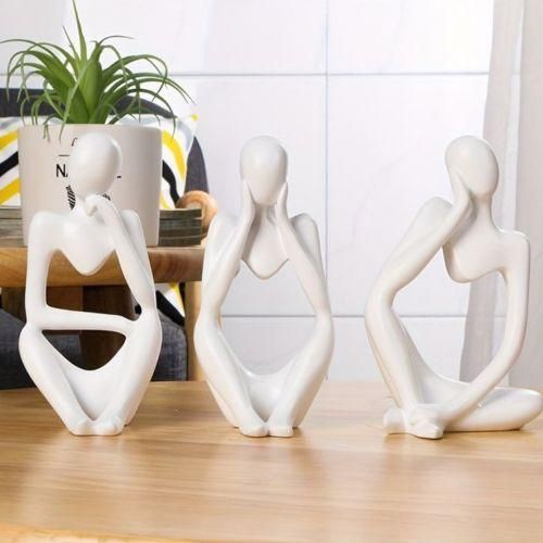 "Le Penseur" abstrait